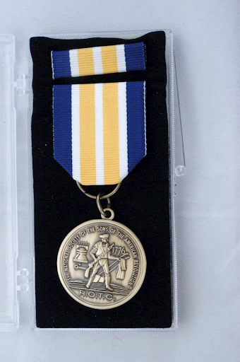 SAR JROTC bronze medal with ribbon bar