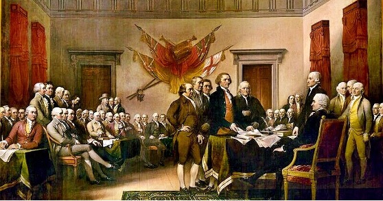 Declaration of Independence, a painting by John Trumbull